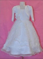 Kommunionkleider weiß Gr. 128 - 146
